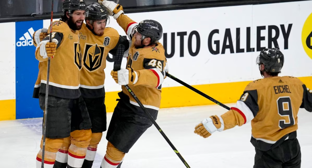 Knights come back to beat  Panthers in Game 1 of Stanley Cup Final