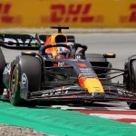 Verstappen set the fastest time in third Barcelona practice