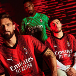 AC Milan release their new home kit