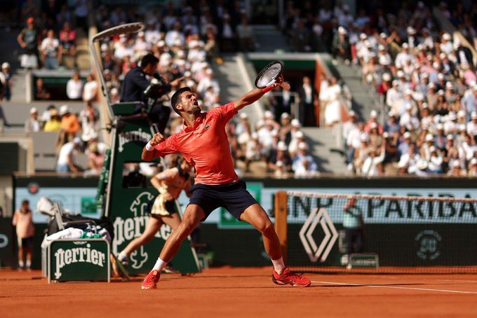 Nole suffers but eliminates Fokina at the French Open