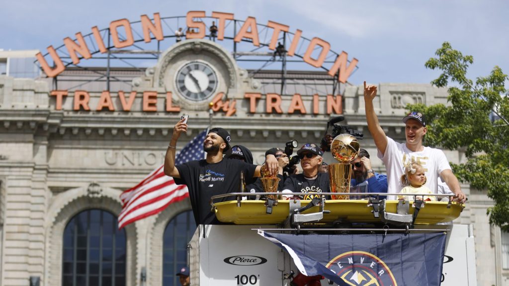 Denver Nuggets continue their celebrations with NBA victory parade