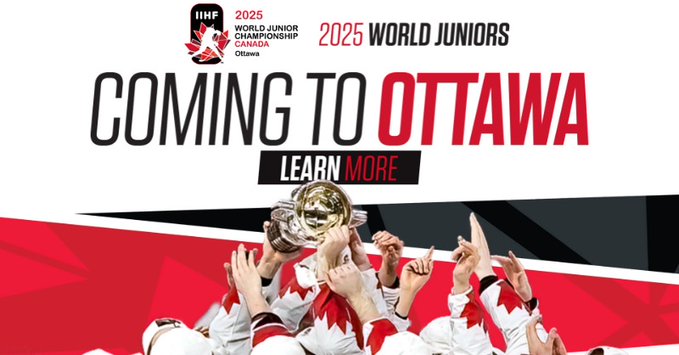 Ottawa will host the 2025 World Juniors