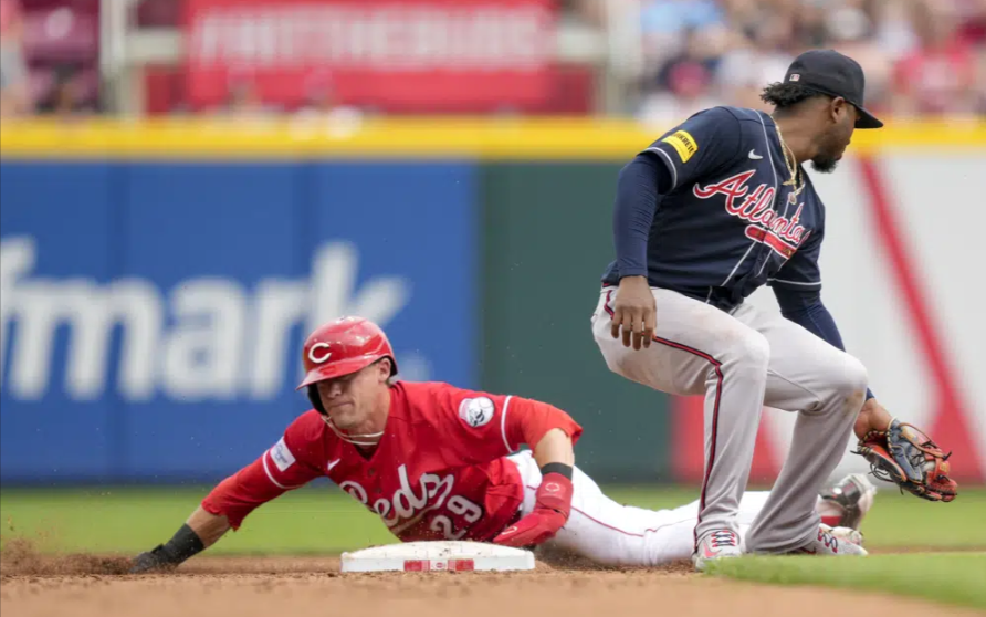 Braves put an end of Reds’ 12-game winning streak, beating them 7-6