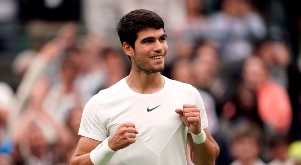 Alcaraz continues his perfect record in Wimbledon, reaching R3