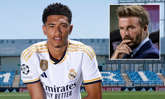 David Beckham wished luck to Real Madrid new star Jude Bellingham