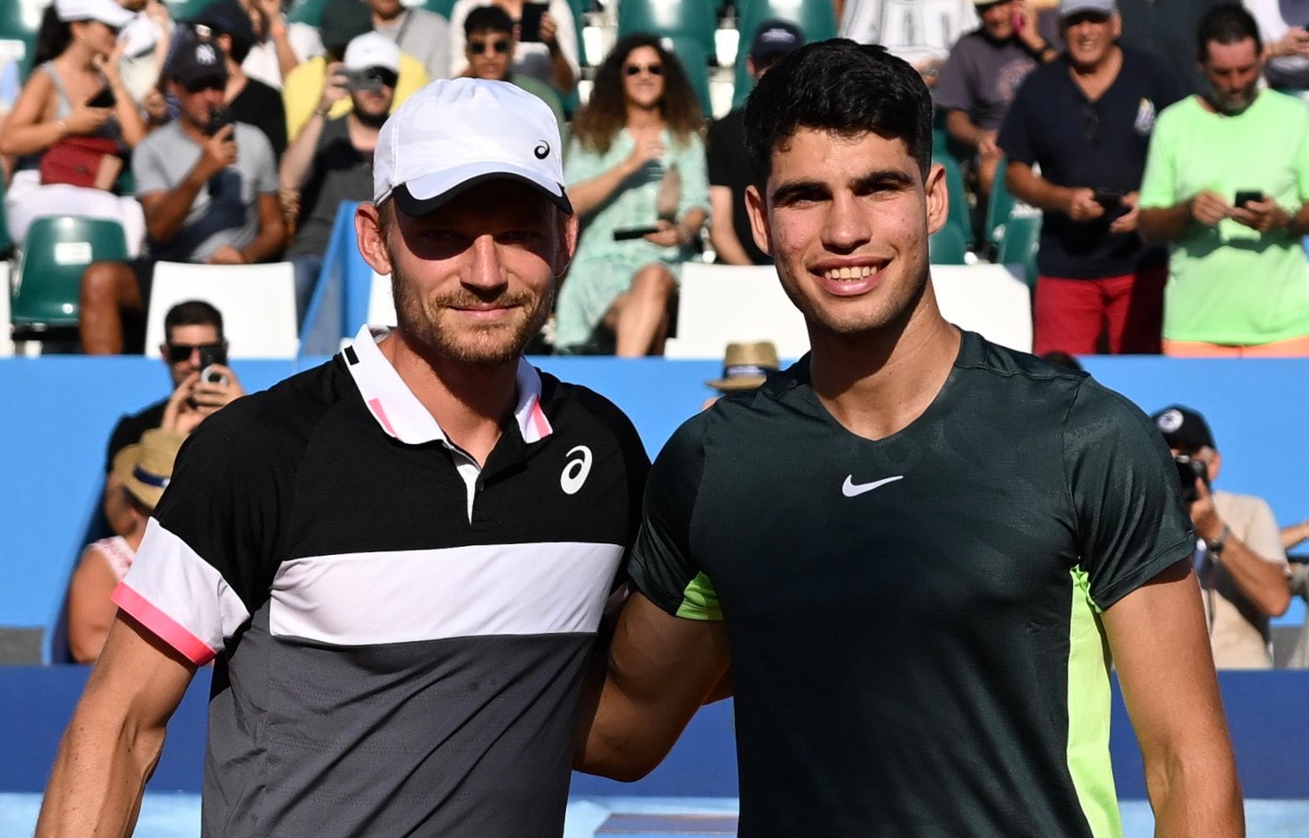 Alcaraz with 1st victory after Wimbledon trophy