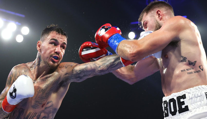 Kambosos Jr. beats Hughes with controversial decision