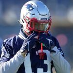 New England CB Jones is to be at the camp after arrest