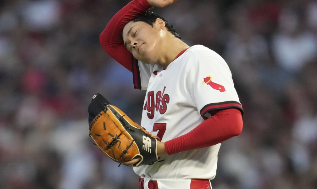 Ohtani lets 4 homers for the first time, Angels still beat Pirates