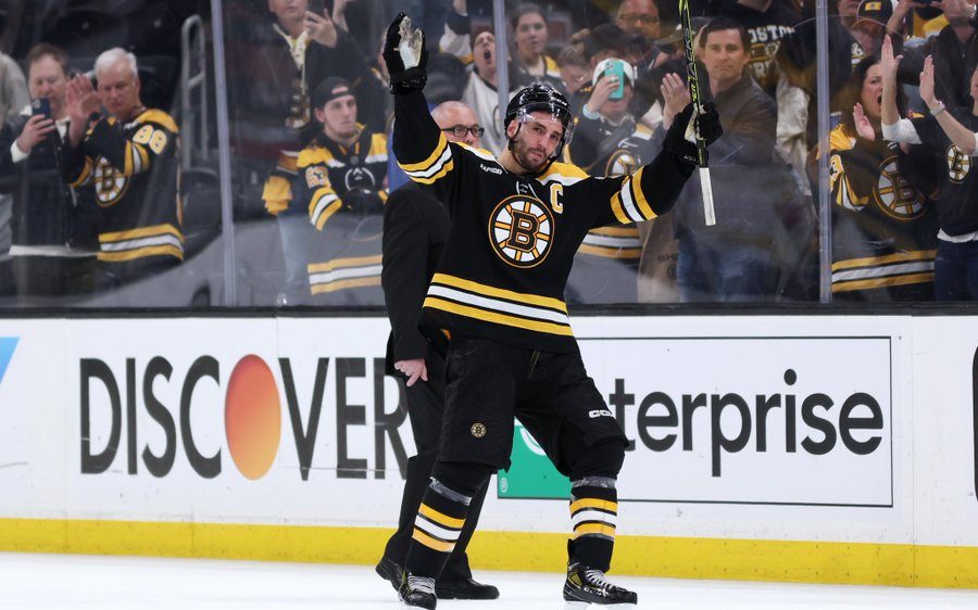 Boston star Bergeron is hanging up his skates