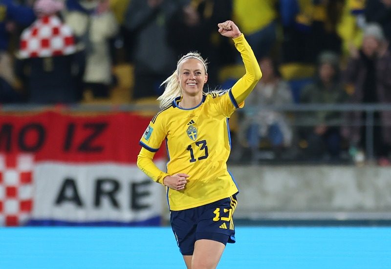 Sweden trash Italy 5-0 at FIFA Women’s World Cup