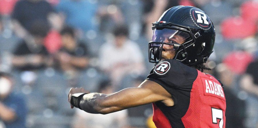 Ottawa QB Adams out for campaign with torn ACL