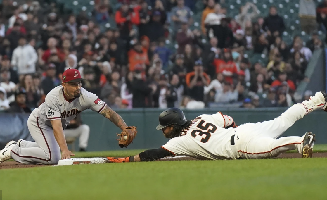 Giants beat D-backs 4-2 with J.D. Davis two-run double in 6th