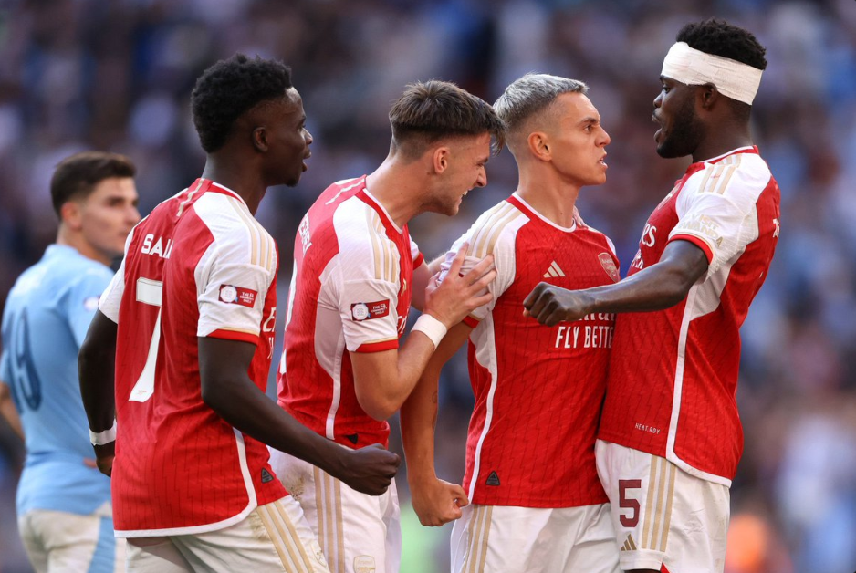 Arsenal clinches Community Shield, beating Man City on penalties - 7sport