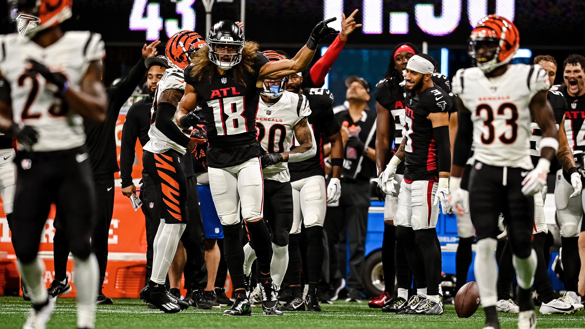 Atlanta’s Robinson debuts, amazes on 1st NFL carry