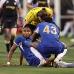 New Chelsea striker Nkunku injures knee in friendly