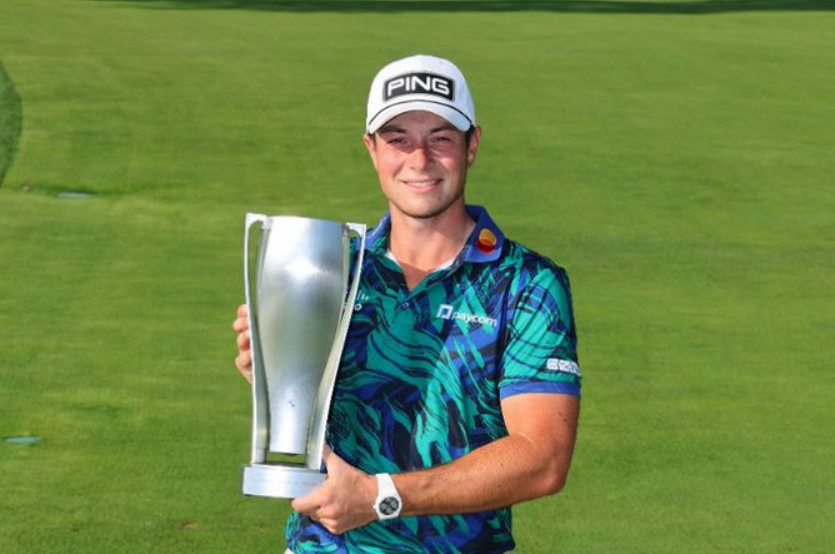 Hovland sets Olympia Fields on fire to clinch BMW Championship 6