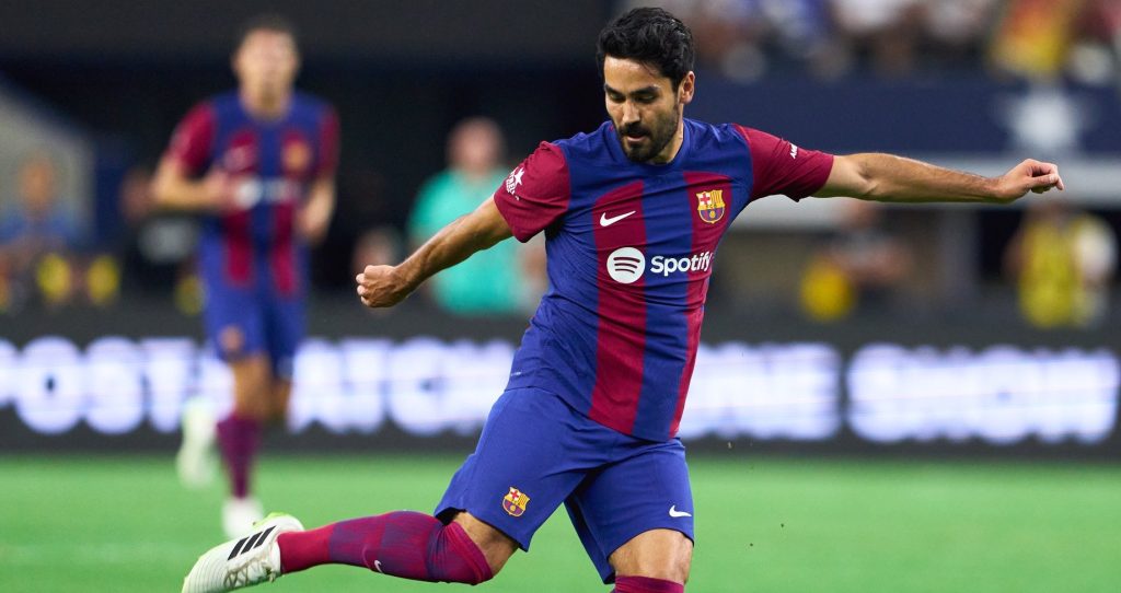 Gundogan could leave Barcelona for free if he is not registered