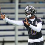 Harbaugh: Jackson is throwing the ball great