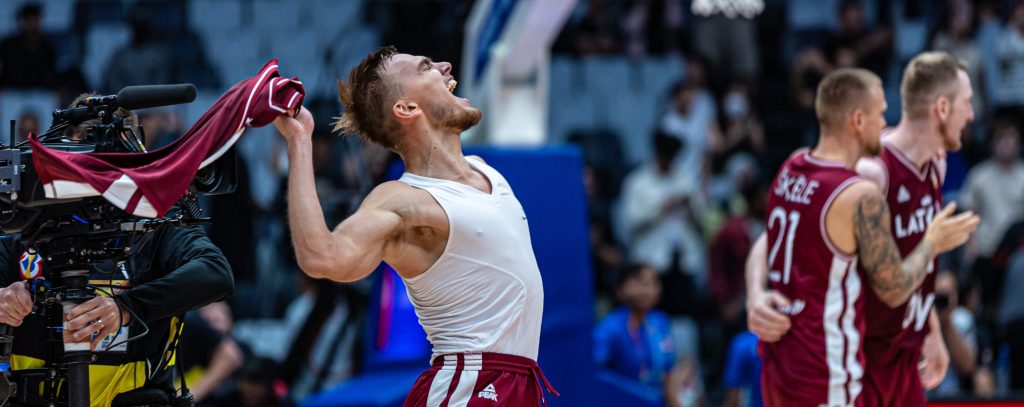 Latvia beat France and eliminate them from the World Cup