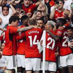 Man United survive early scare to beat 10-man Forest in frantic game