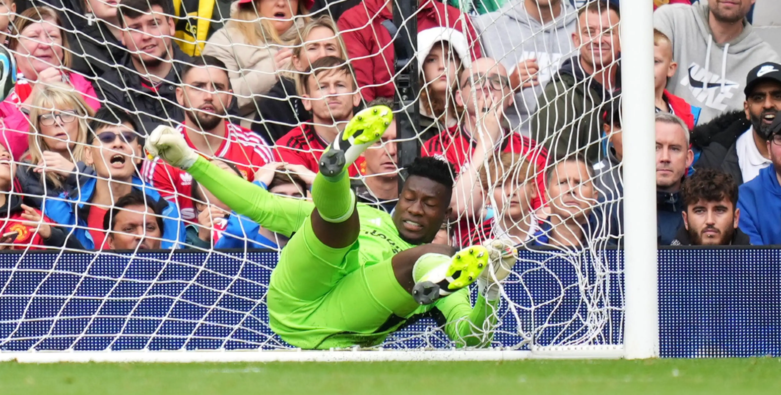 Onana open to criticism after center-line goal
