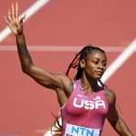 Richardson triumphs with the 100-meter world title