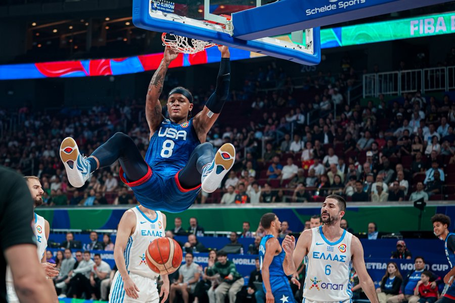 USA trash Greece without Giannis at FIBA World Cup 14