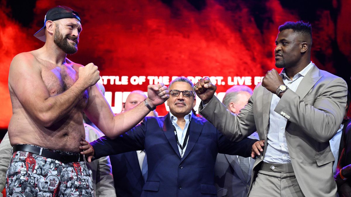 Tyson Fury thinks Ngannou’s muscles will lose him the fight