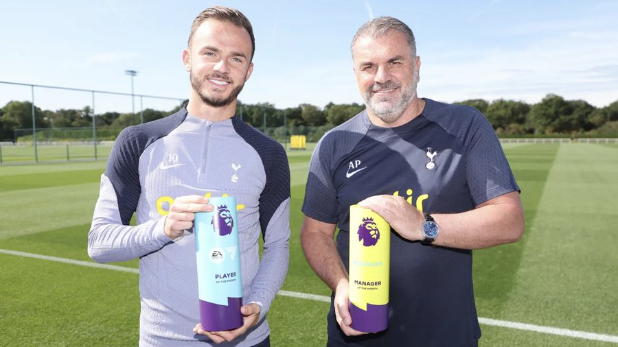 Postecoglou wins EPL Manager of the Month for August