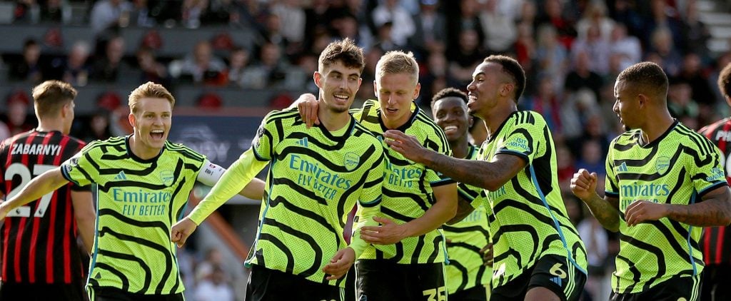 Arsenal beat Bournemouth 4-0 at Vitality Stadium