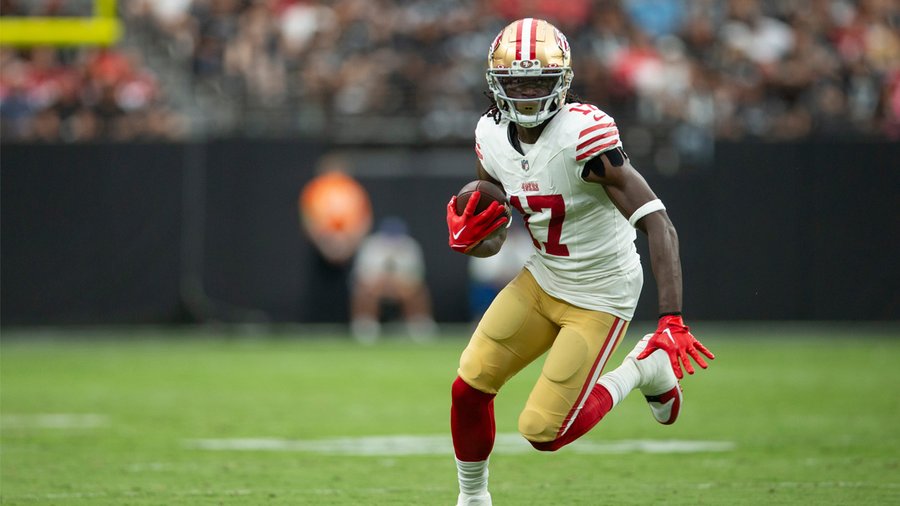 Brandon Aiyuk Will Not Play in Tonight's 49ers vs. Giants Game