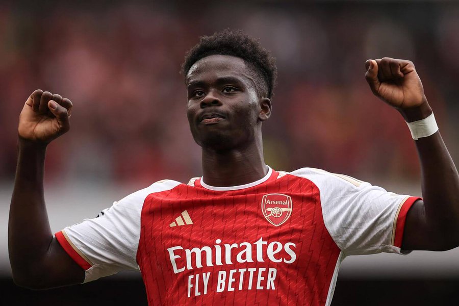 Arsenal’s Saka joins team’s injury list