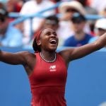 Coco Gauff through to 1/2 finals after dominant win over Ostapenko