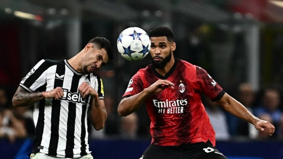 Newcastle hold AC Milan to a 0-0 in Champions League return