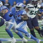Lions running back Montgomery to miss a few weeks