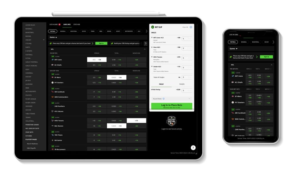 draftking mobile app