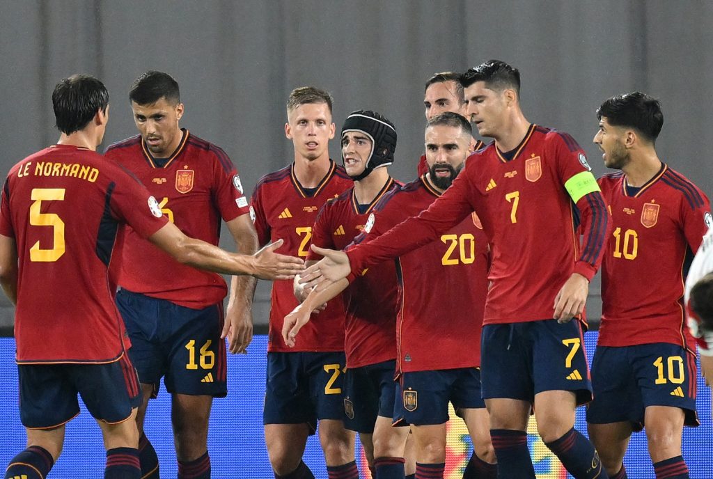 Morata hattrick catapults Spain to 7:1 win against Georgia