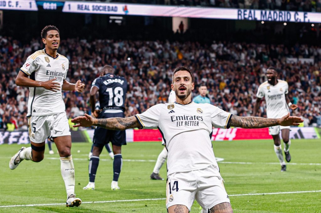 Another Real Madrid comeback sends them back on top in La Liga