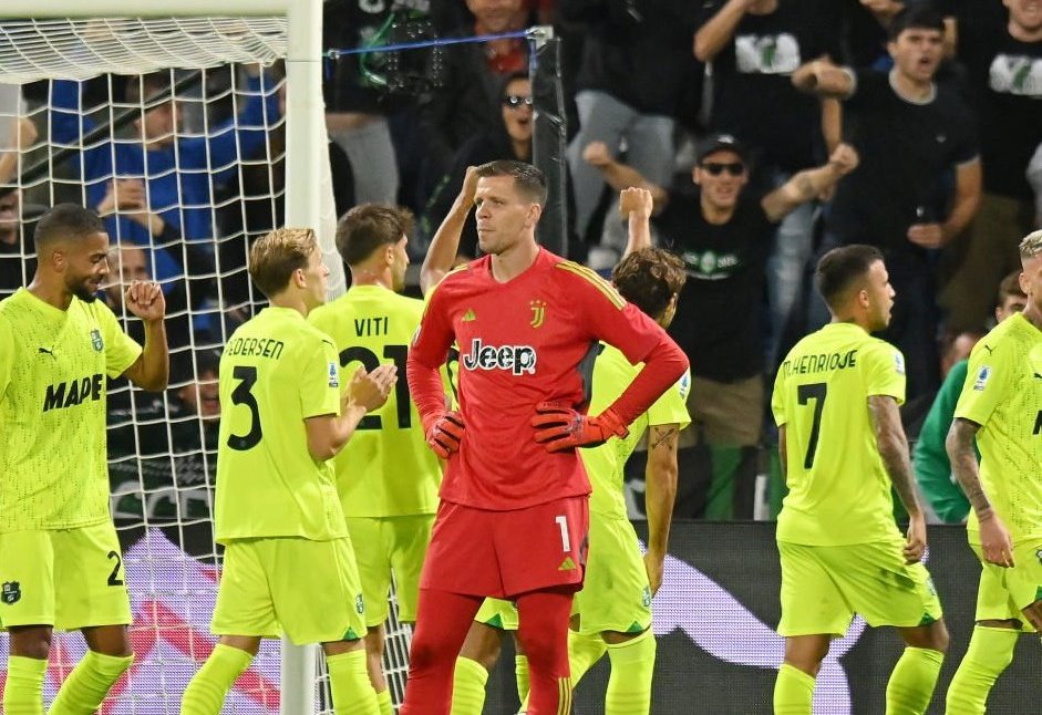 Sassuolo serves Juventus first loss of the season in a thriller