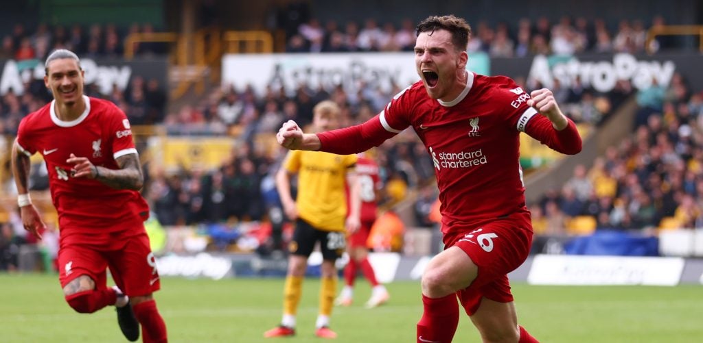 Liverpool defeat Wolves with two late goals in a breathtaking match