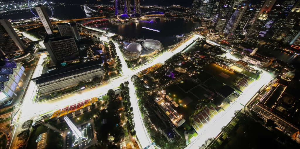 Singapore circuit change makes the track 10 seconds quicker