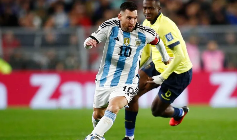Stunning Messi free kick leads Argentina to beat Ecuador