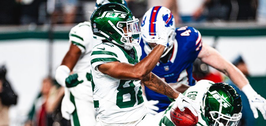 Jets defeat Bills on MNF after OT without Rodgers 9