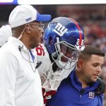 Giants’ Barkley admits he suffered high ankle sprain