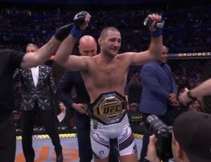 Stunning Strickland claims middleweight title against Adesanya 26