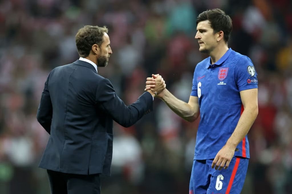 Southgate lashes out at Maguire’s critics