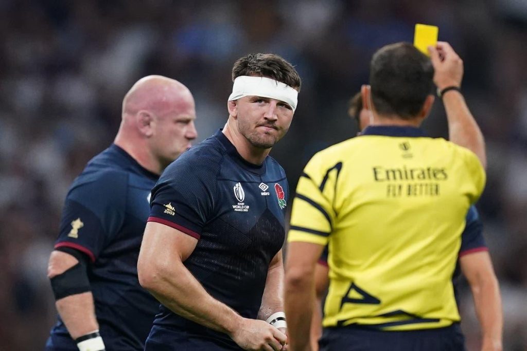 Tom Curry will face disciplinary committee after receiving red card