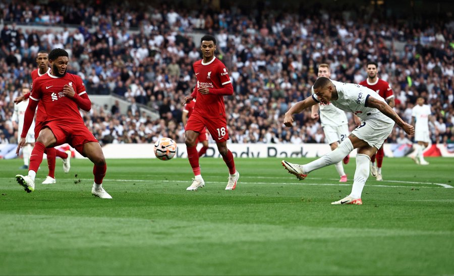 Tottenham beat 9-man Liverpool in last minute in London 1