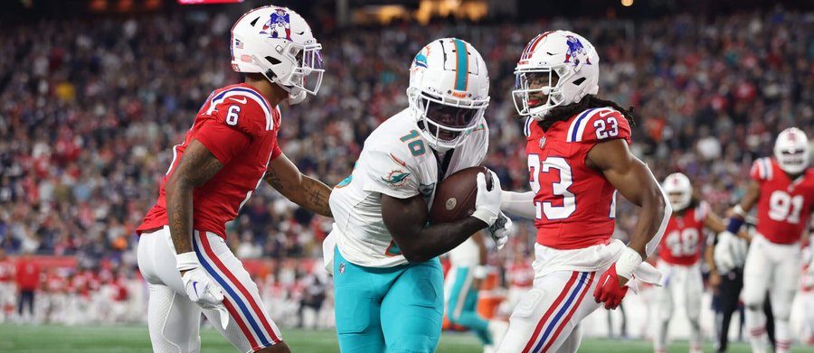 Dolphins’ Hill claims Pats fans are among NFL’s ‘worst’